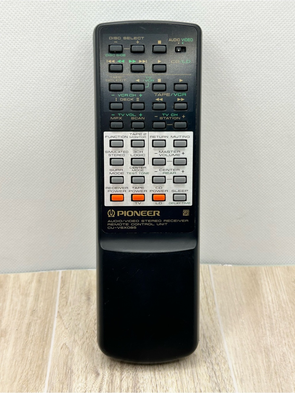 Pioneer CU-VSX085 Audio/Video Stereo Receiver Remote Control Replacement OEM